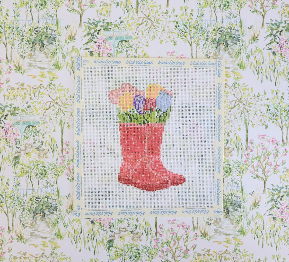 Flower Rain Boots