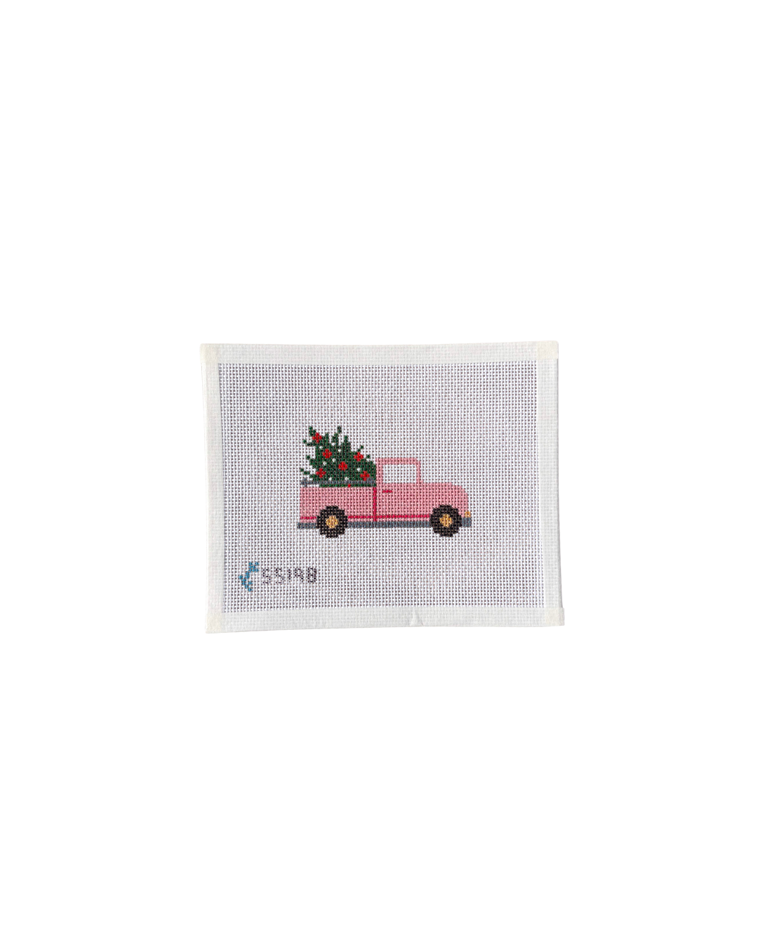 Pink Christmas Truck