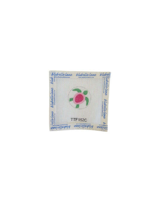 Pink Sea Turtle Key Fob