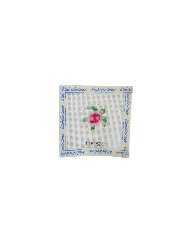 Pink Sea Turtle Key Fob
